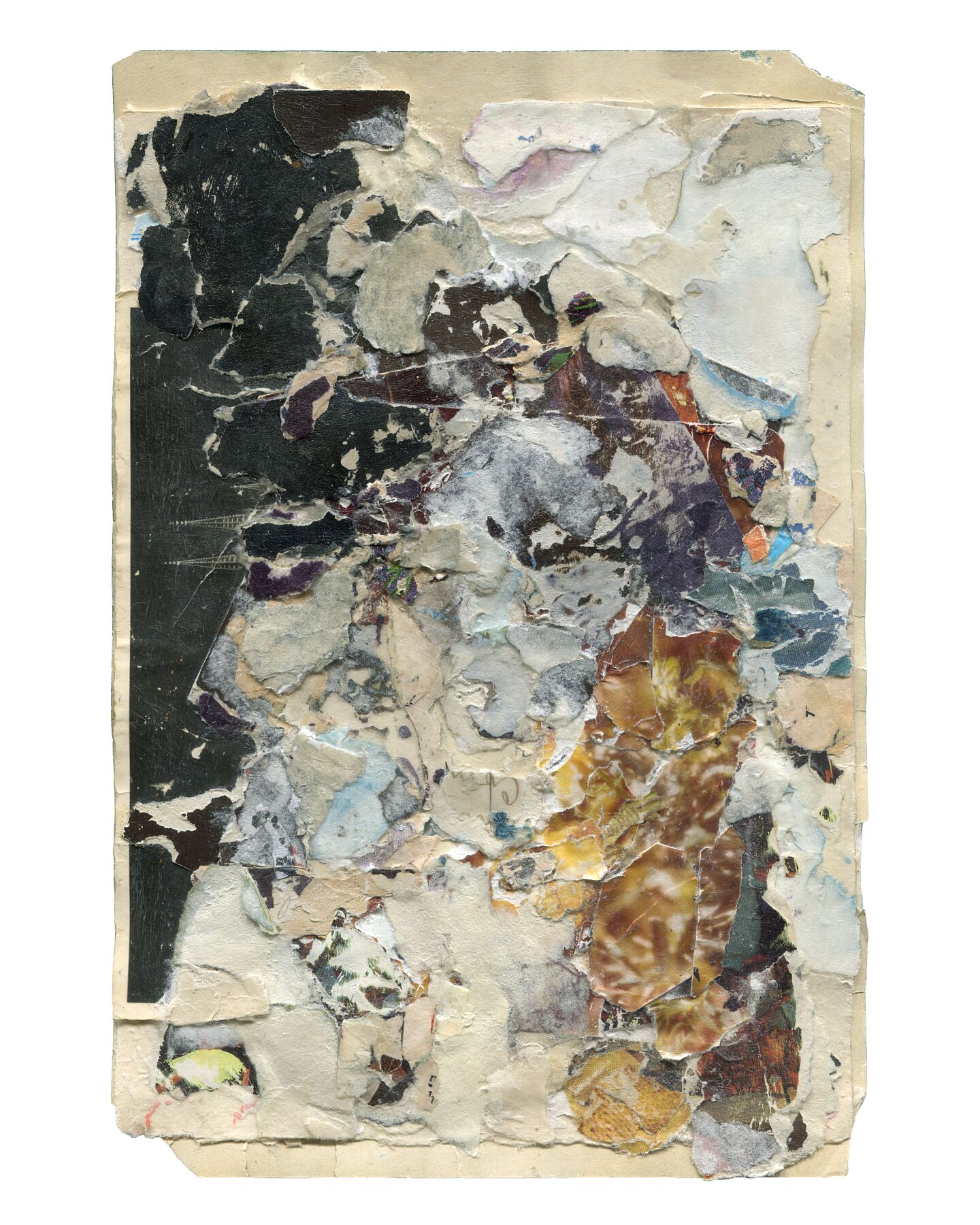 Room to Dream (2025) archival pigment print by Andrea Burgay from paper collage original; 4 sizes, edition varies